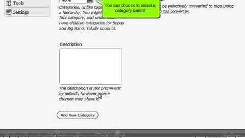 How to manage categories in WordPress by WPWebHost