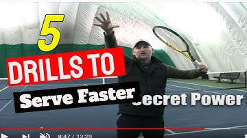 Serve Drills: 5 serving drills to increase your racket head speed