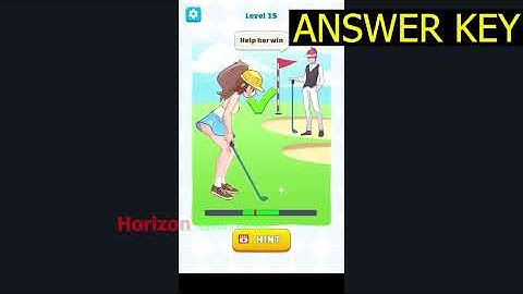 Brain Rush - Thinking Puzzle LEVEL 15 Help her win - Gameplay Walkthrough Android IOS