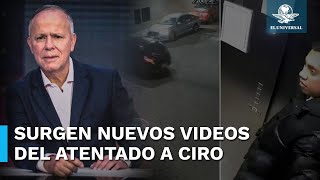 Ciro Gómez Leyva difunde nuevos videos del ataque que sufrió