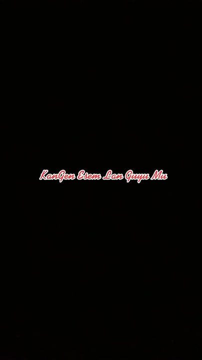 Aku Mung Kangen Suara mu || Story Kangen Mantan