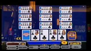 🔥SUPER High Limit $100 a pull Ultimate X video poker Multiple Jackpots with multipliers Dont Miss it screenshot 3