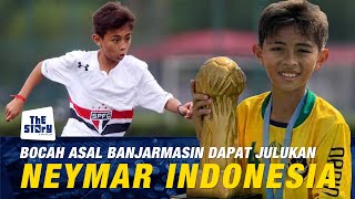 Main di Brasil, Bocah Asal Banjarmasin Dijuluki Neymar Indonesia | The Story