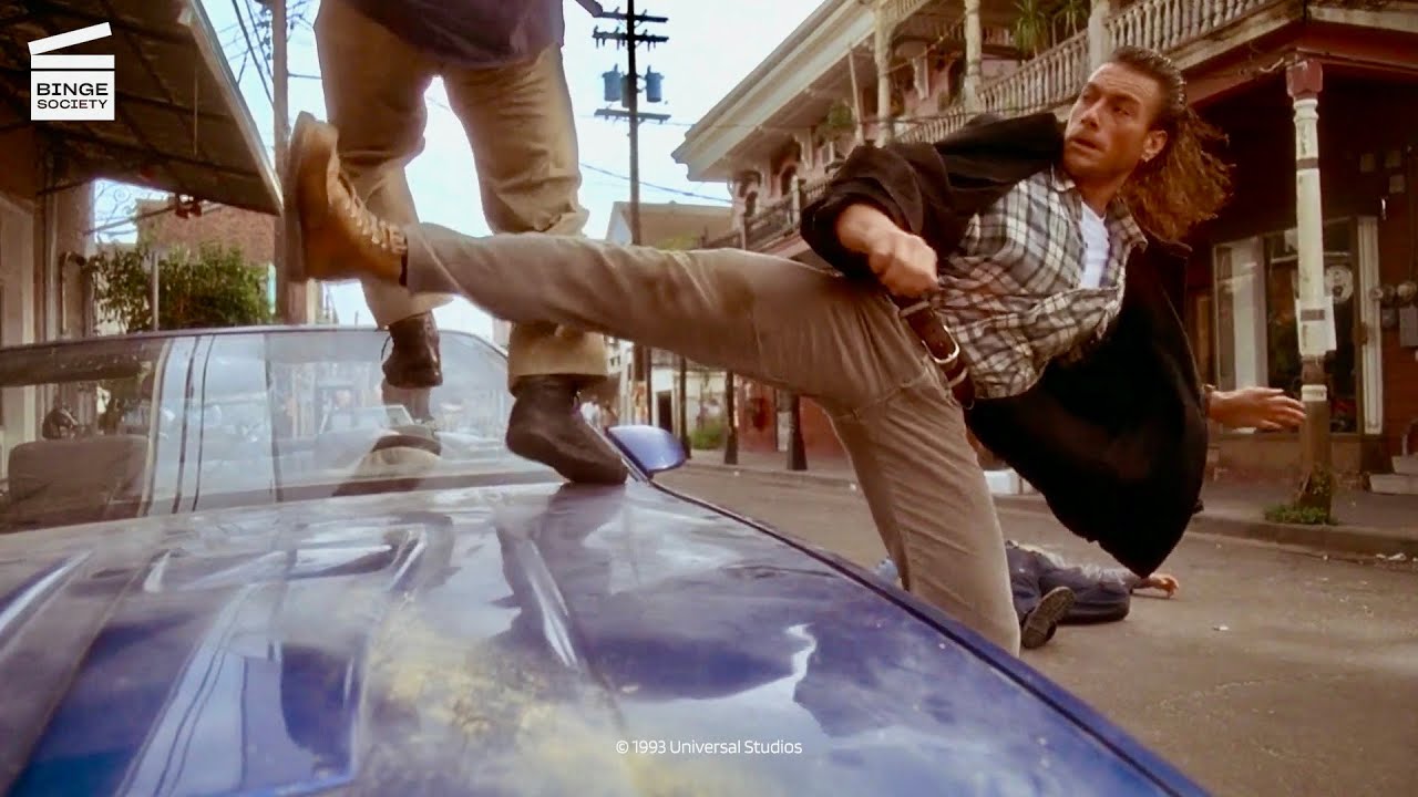 ⁣Hard Target (1993): Saving Natasha From Muggers