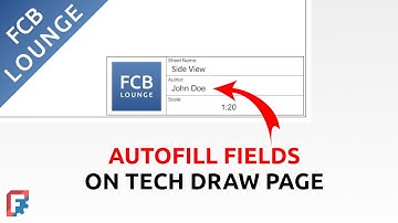 Create Autofill Text Field on a FreeCAD Tech Draw Template