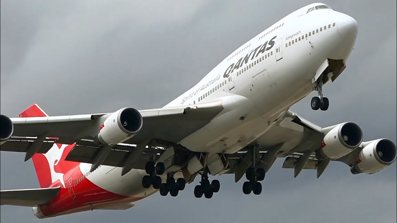 Qantas B747-438 特別塗装機 2機セット Qantas® Boeing 747 Coaster