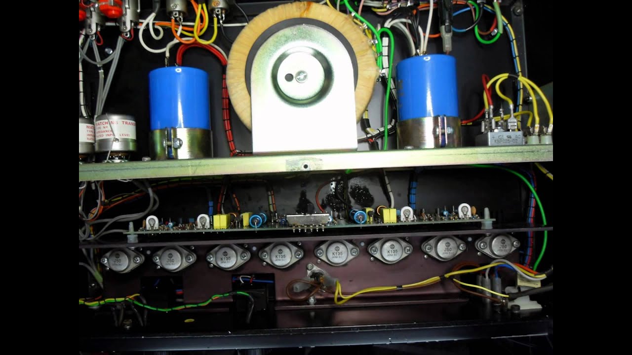 H H V200 Amplifier Repair - YouTube