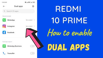 How to enable dual apps in redmi 10 prime | Redmi 10 prime me dual apps kaise kare