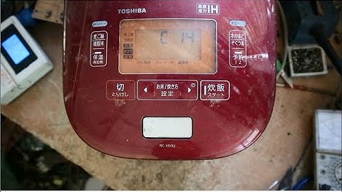 Phá Pan C14 nồi cơm Toshiba nội địa:Khi sửa mới thấy nan giải!