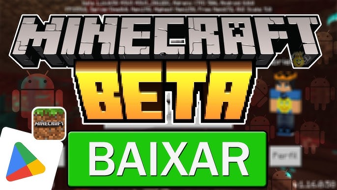 ⭐Como Baixar Minecraft BETA Preview Windows 10/11💻❕ Entrar BETA