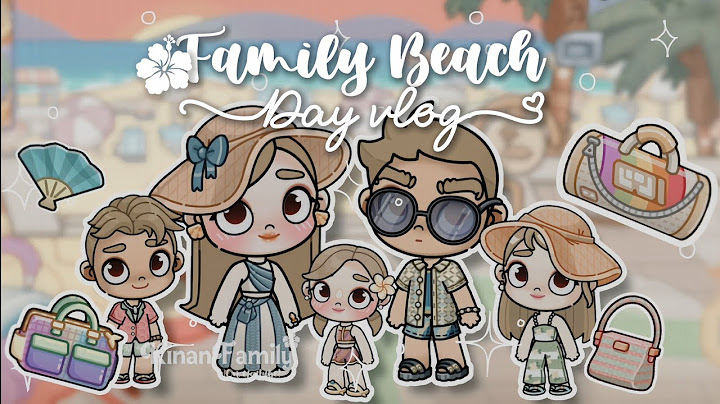 Family Beach Day Vlog | Kinan Family | Avatar World