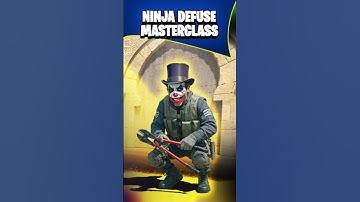 NINJA Defuse Masterclass! #cs #csgo #cs2 #counterstrike #ninjadefuse