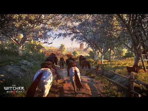 The Witcher 3 Wild Hunt PS4 corrida de cavalos Side quest 