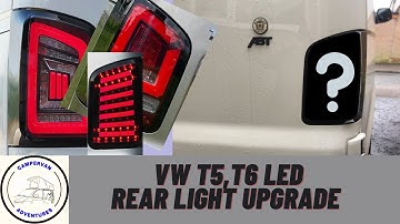 Vw T5,T6 LED Uprated Rear Lights Campervan