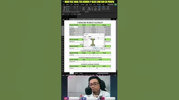 Solusi Pakai VLOOKUP Tanpa dikunci Pakai F4 atau FN F4 #vlookup  #tutorialexcel #excel