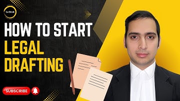 Master Legal Drafting -For Beginners  Live Workshop LeDroit India