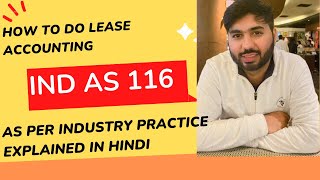 Lease Accounting IND AS 116 | Industry Practical Example | Excel Working | In Simple way | In Hindi screenshot 3