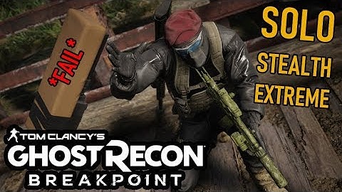 Ghost Recon Breakpoint | Mechanical R&D Center - Solo Stealth Blunder [No commentary]