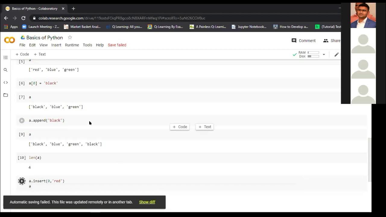 Fundamentals of Python Programming - Data Types : List, Tuple, Set and ...