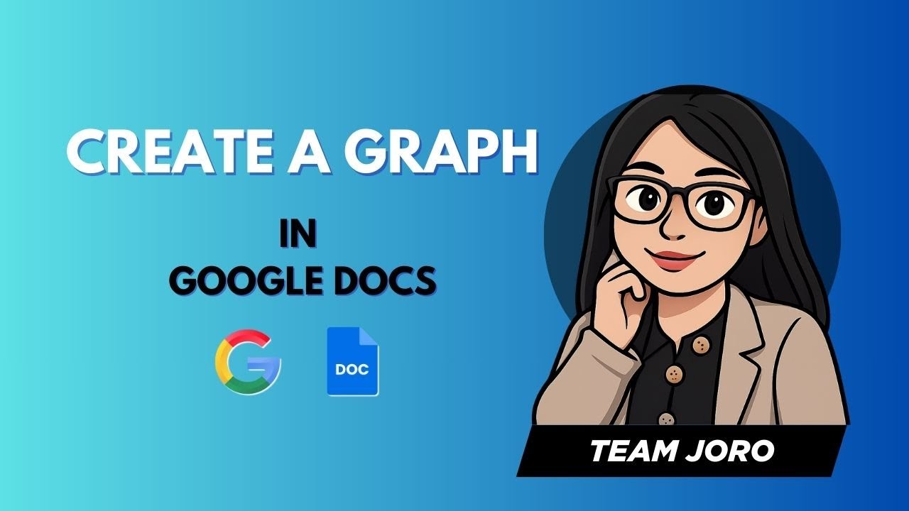 How to Create a Graph in Google Docs | Easy Step Tutorial - YouTube