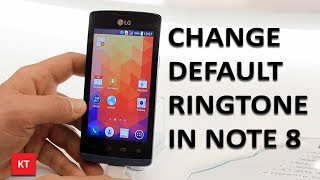 How to change the default ringtone in android (Note 8) screenshot 4