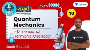 7 PM | Sampoorna | CSIR June 2021 | Physics by Sumit Bhukkal | 1-Dimensional Harmonic Oscillator