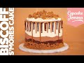 EPIC Biscoff S'mores Cake - Full Recipe! | Cupcake Jemma Channel