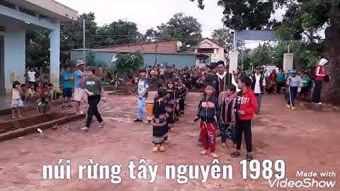 Công chiềng nhí 2020 // Được diên ra tại làng xom ia Pia .Chứ prông. Gia lai