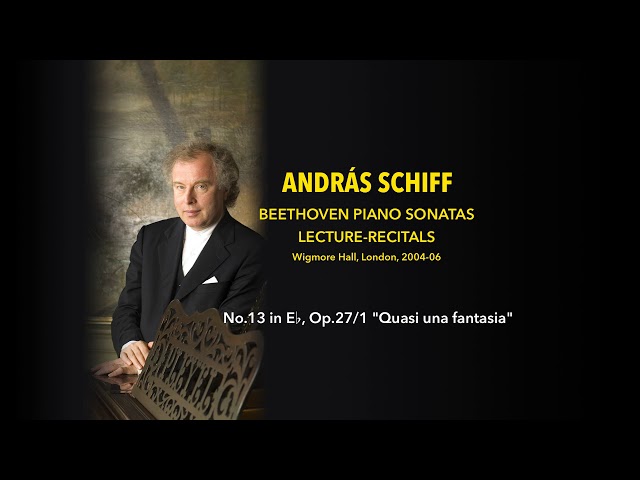 Beethoven - Sonate pour piano n°7: 1er mvt : Andras Schiff, piano