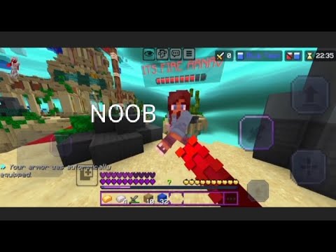 Destroying players In hive bedwars Smooth gameplay (60 fps) 🔥