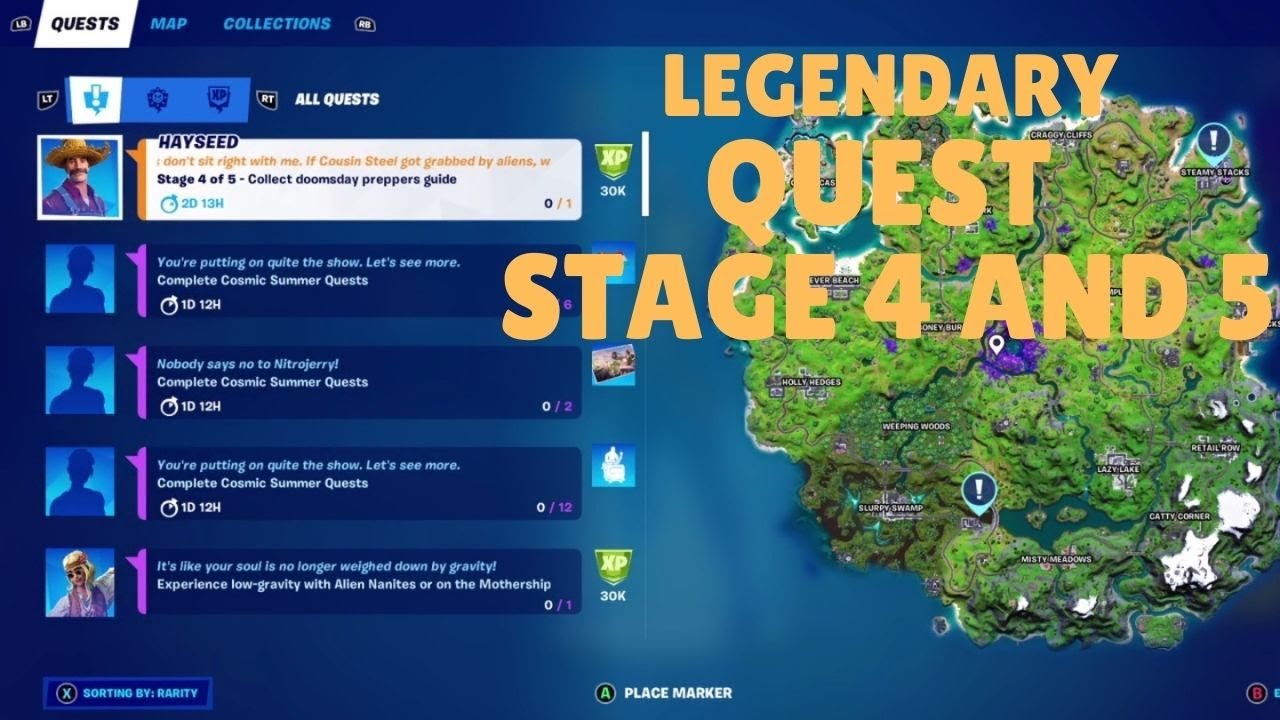 Hayseed Stage 4 and 5   Find doomsday preppers guides and Forage for food, need supplies