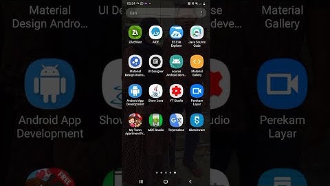 AIDE turorial android Basic || 1# intro Aide /mengenal Aplikasi Aide Ide  dan widget Nya
