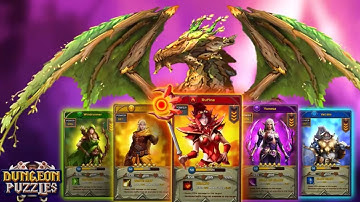 Dungeon Puzzles: Match 3 RPG (Gameplay Android)