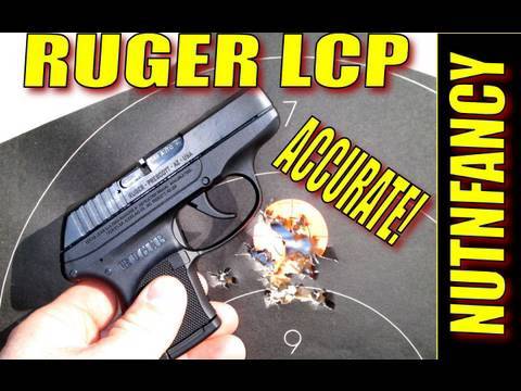 Shooting Ruger LCP .380:  "Amazing Accuracy" by Nutnfancy