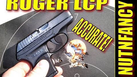 Shooting Ruger LCP .380:  "Amazing Accuracy" by Nutnfancy