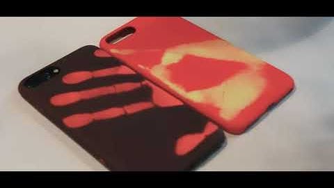 Fashional Thermal Sensor Case for iPhone