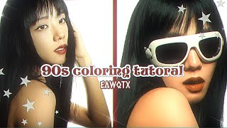 90s coloring tutorial/(kpop.darks_ cc)/[Eawqtx]