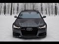 2017 Audi S6 - 450hp V8TT in Snow = FUN. Winter Wonderland!