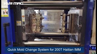 Quick mold change | How to Change Mould Quickly for 200T Haitian Injection Molding Machine |