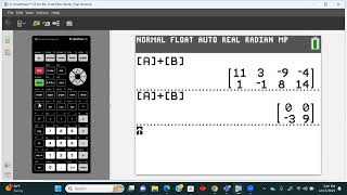 MATH 114 6.4 Basic Matrix Operations