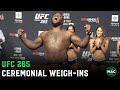 Derrick Lewis: “I’m gonna bang his ass up” | UFC 265 Ceremonial Weigh-Ins