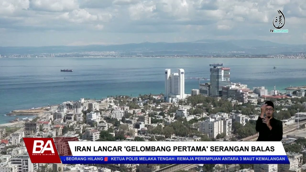 IRAN LANCAR 'GELOMBANG PERTAMA' SERANGAN BALAS