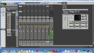 Pro Tools - Gating Drums, EQ & Reverb on Aux Track