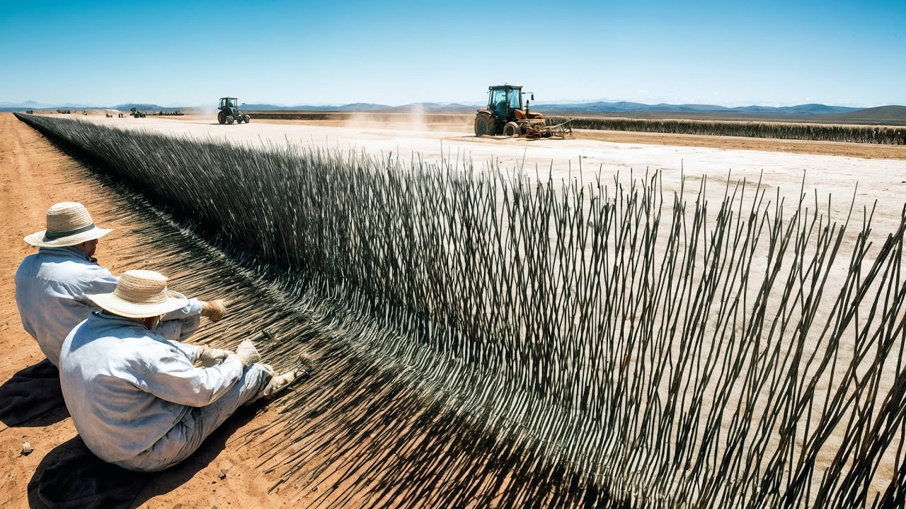 Why Australia Is Burying Tons of Wool in Its Barren Land