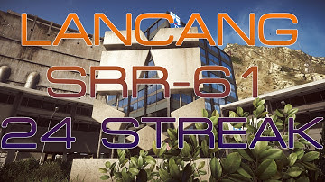 Battlefield 4 | PC | Streak #21 w/SRR-61 on Lancang Dam | 24 Kills