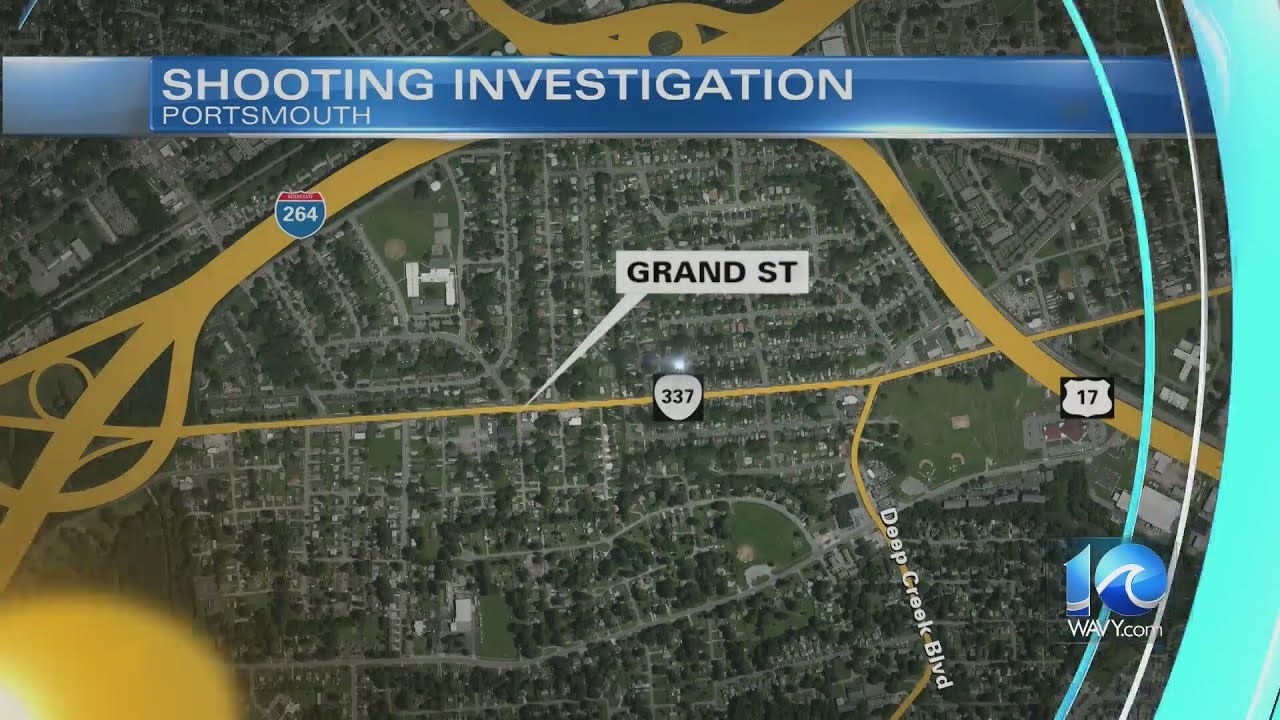 Portsmouth PD: Shooting on Grand Street leaves man seriously hurt - YouTube
