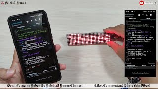 Membuat Running Text Arduino pake Smartphone itu Mudah! | Di Jamin Bisa!