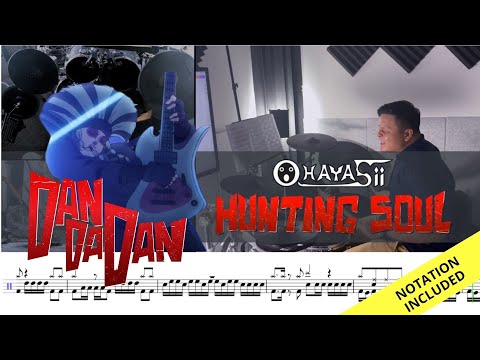 Dandadan OST HAYASii Hunting Soul Drum Cover Raymond Goh