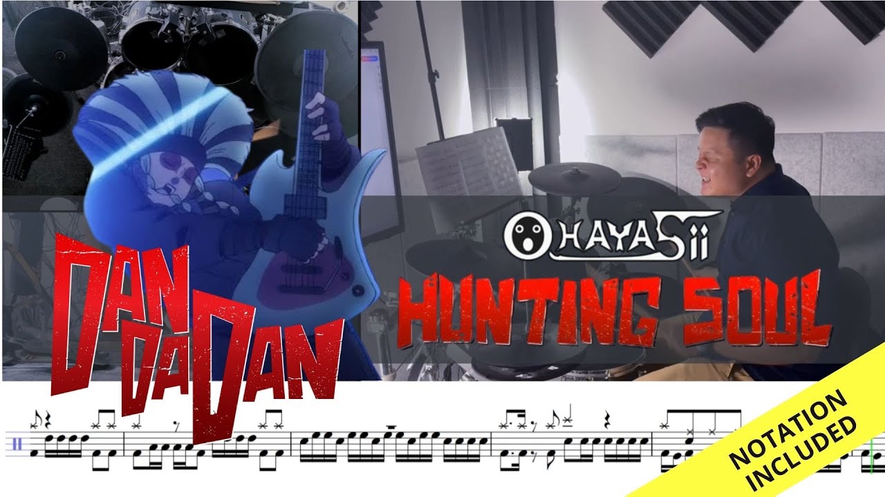 Dandadan OST| HAYASii| Hunting Soul| Drum Cover| Raymond Goh Dandadan OST| HAYASii| Hunting Soul| Drum Cover| Raymond Goh