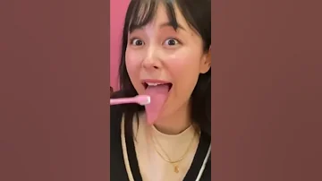 The woman with the longest tongue in Japan.